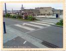 Mouette sur le passage pi�tonnier � Concarneau