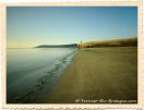 Plage de Binic au lever du soleil